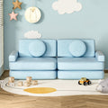 Bowa Blue Sofa Bed - Sofa bed